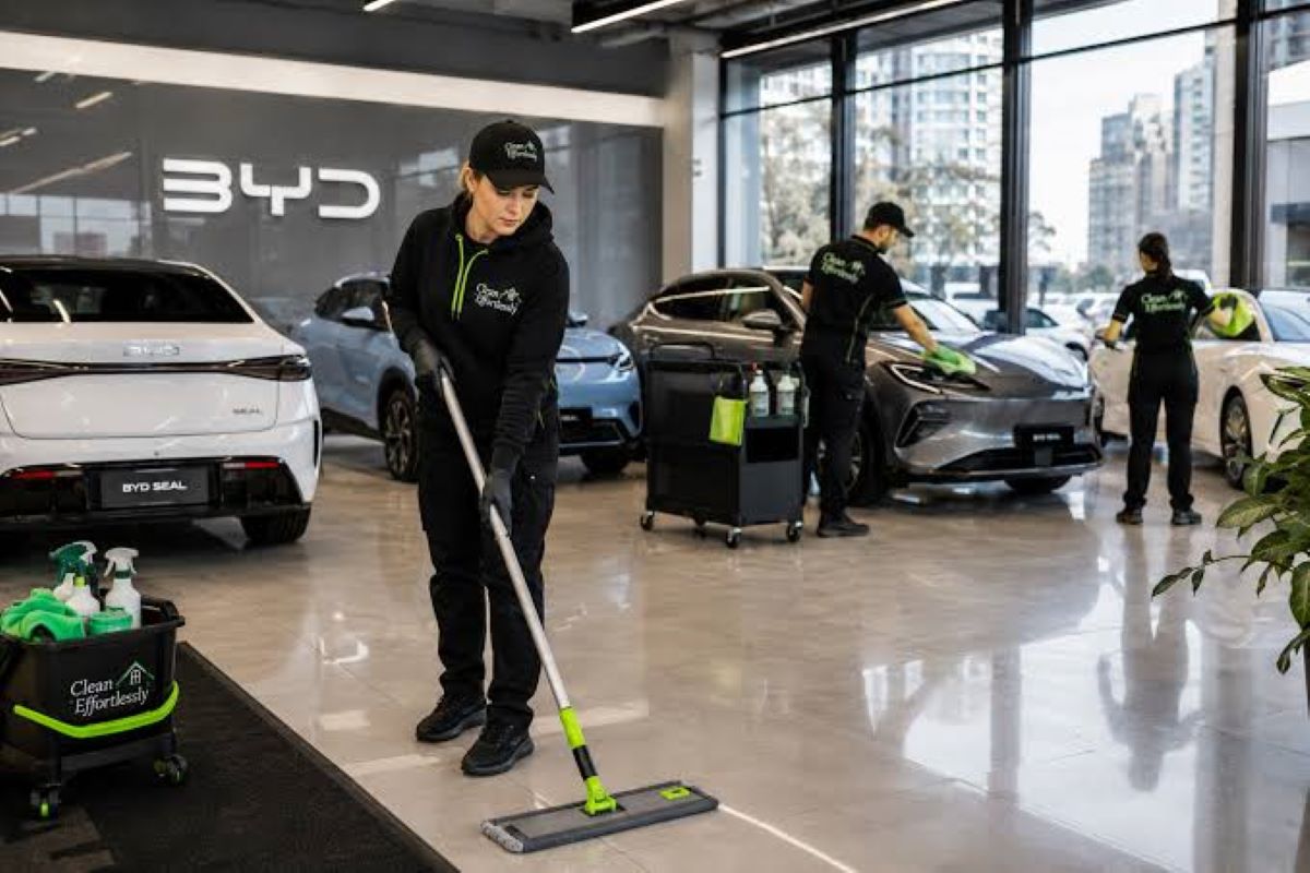 You are currently viewing What’s the Right Polishing Frequency for Car Showroom Cleaners?